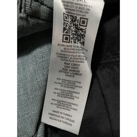 Frame 'Le' Blue Crop Mini Boot Size 24 - NWT - Picture 5 of 5